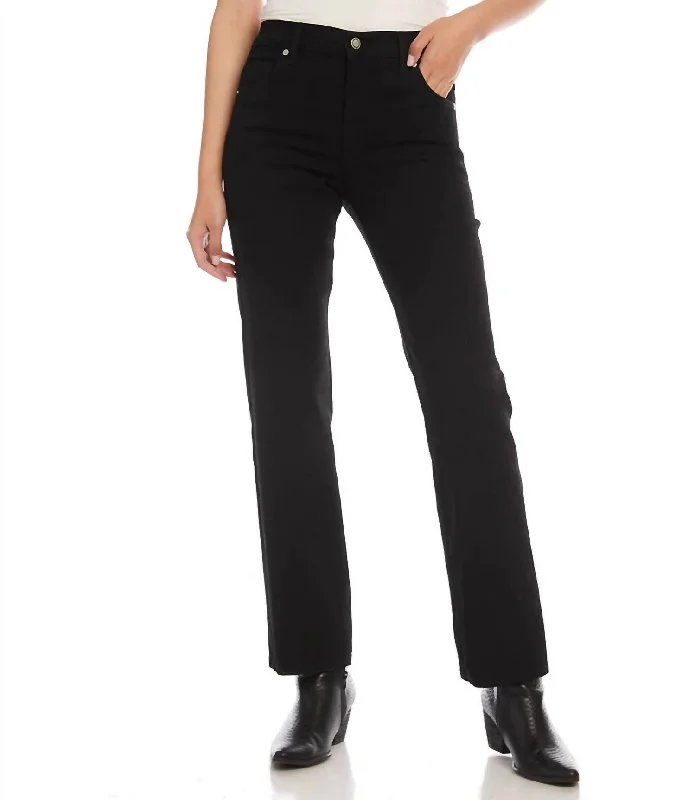 Save On Inspired Styles Classic Straight Jeans In Black