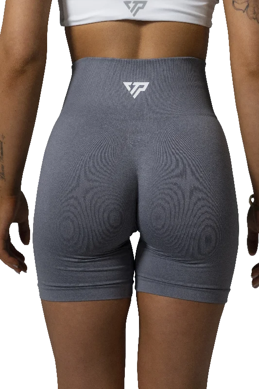 Flash Sale Fever ACTIVE SEAMLESS SHORTS - LIGHT GREY