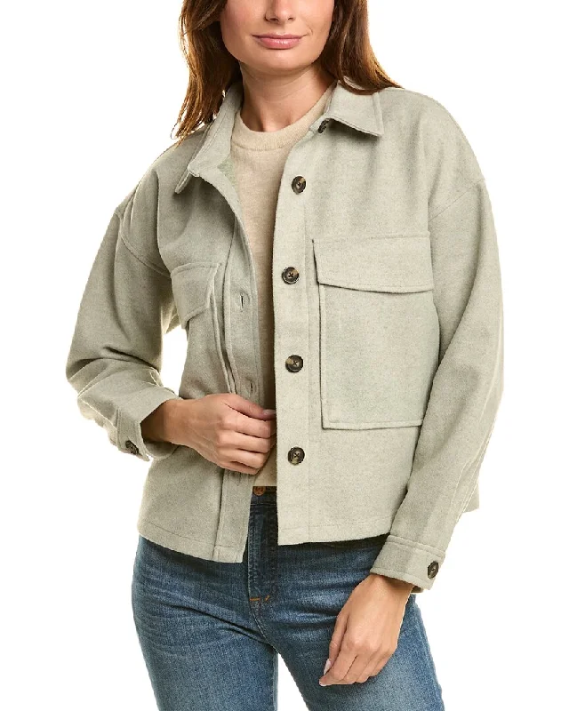 Inspired By You, Designed For You beachlunchlounge Double Faced Cropped Knit Jacket