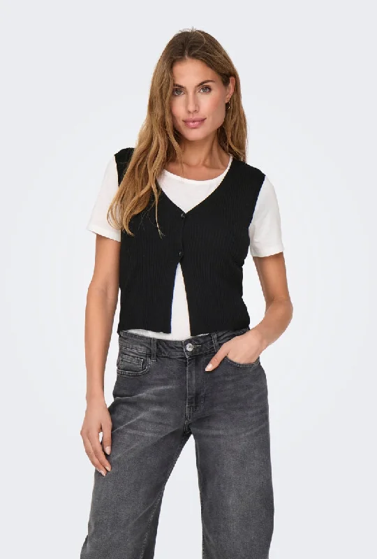 Plus Size Women's Fashion and Clothing ONLY LEVA SL WAISTCOAT