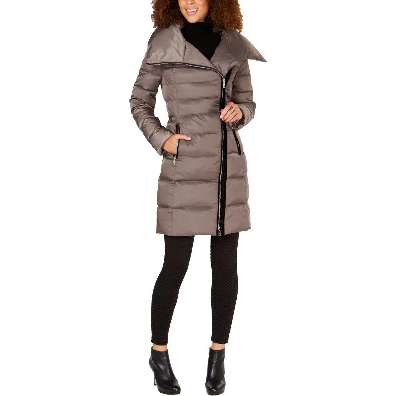 Women's Clothing Boutique Tahari Brooklyn Women’s Asymmetric Long Down Puffer Coat