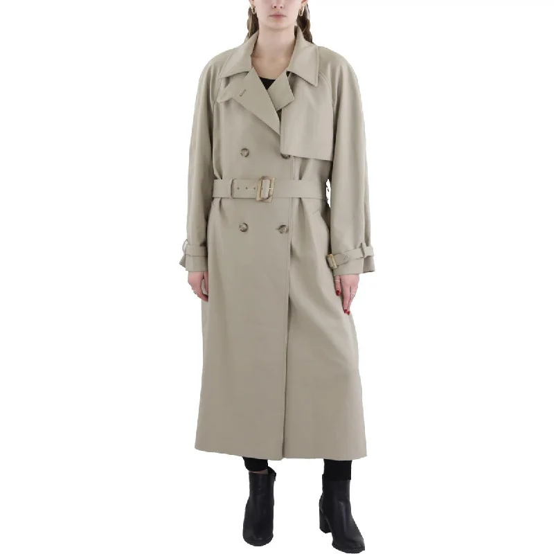 Women's Evening Apparel Reiss Womens Collar Button Down Trench Coat