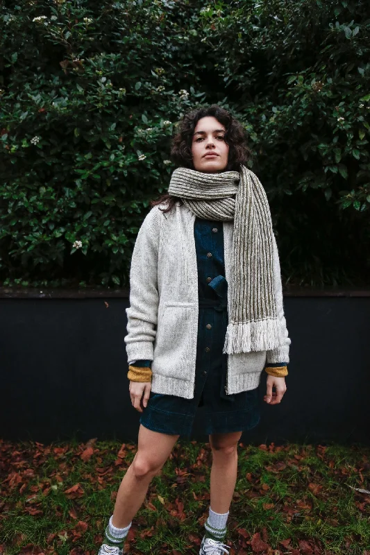 Modern Casual Clothing BUNJI Wool Jacket - Sand