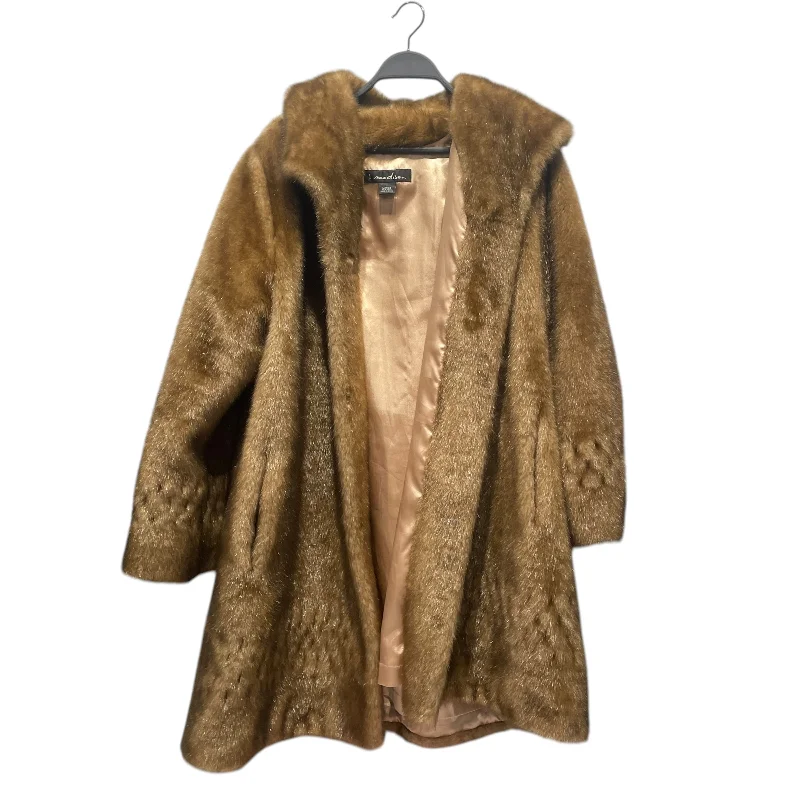 Fashionable Tops for Women Vintage/Trench Coat/L/Fake Fur/BEG/