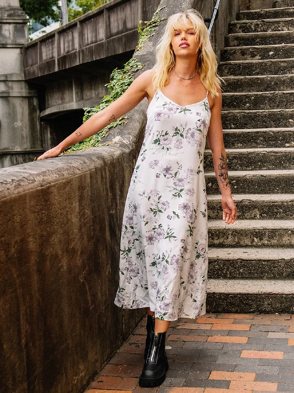 Comfort First Women's Wear So Growmantic Midi Dress - Star White
