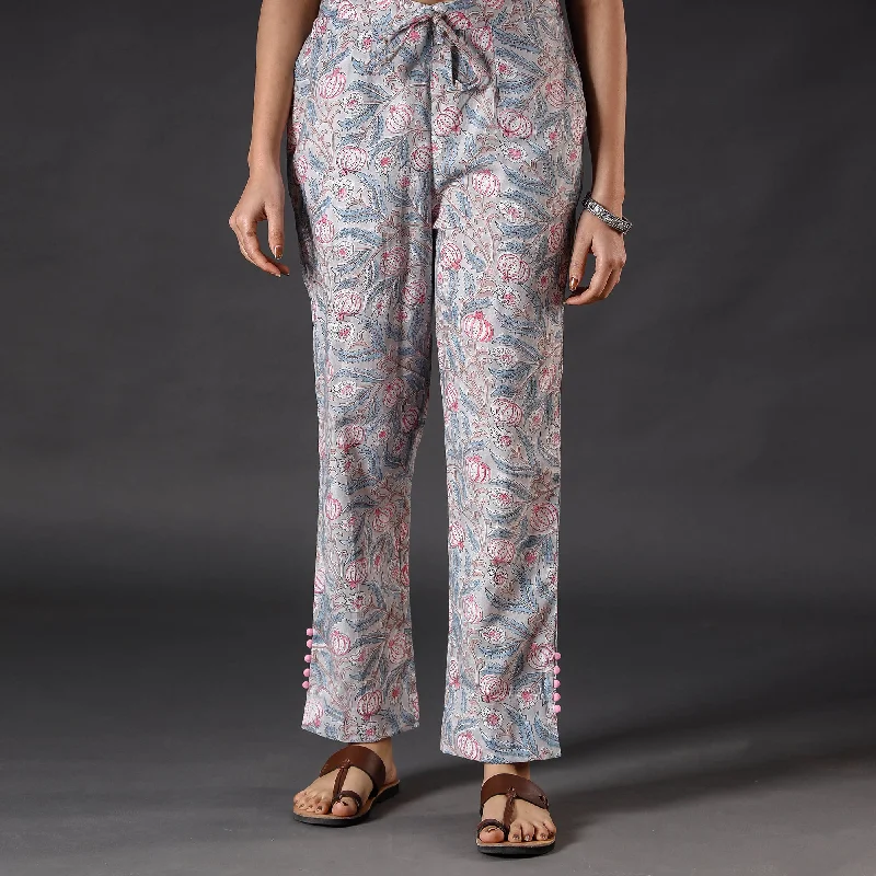 Sale Event, Prices Rock White - Sanganeri Block Printing Cotton Pant
