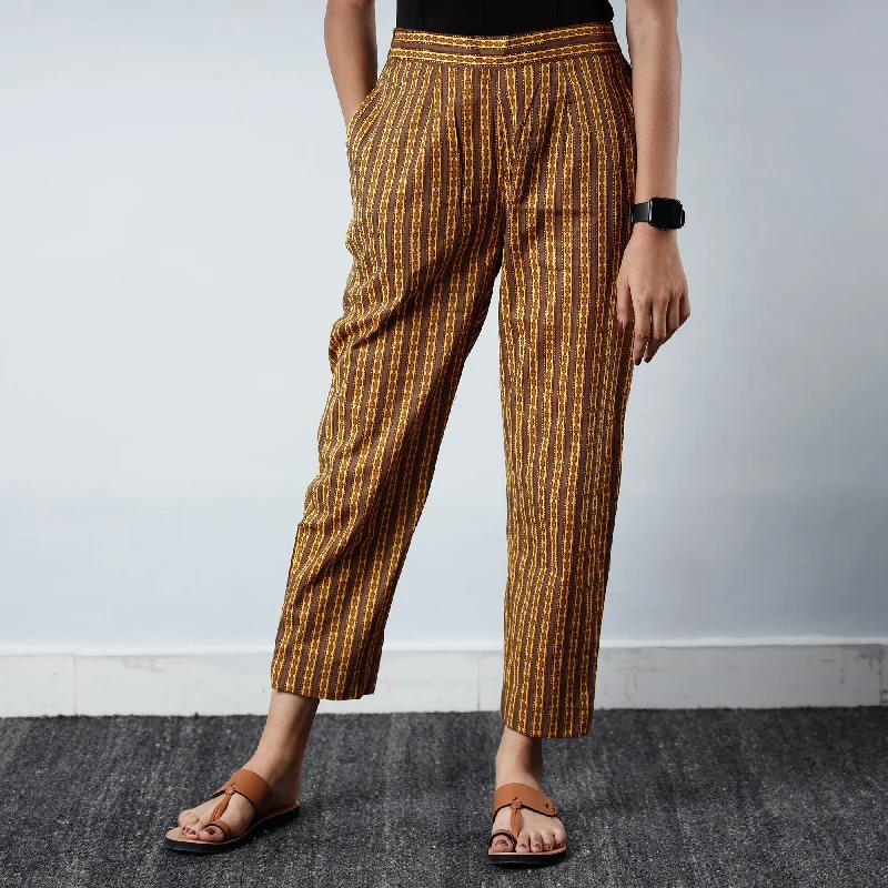Everyday Basics Brown - Jaipur Printed Cotton Pant